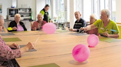 In den Fränkischen Nachrichten: Einblicke in unsere Tagespflege in Osterburken